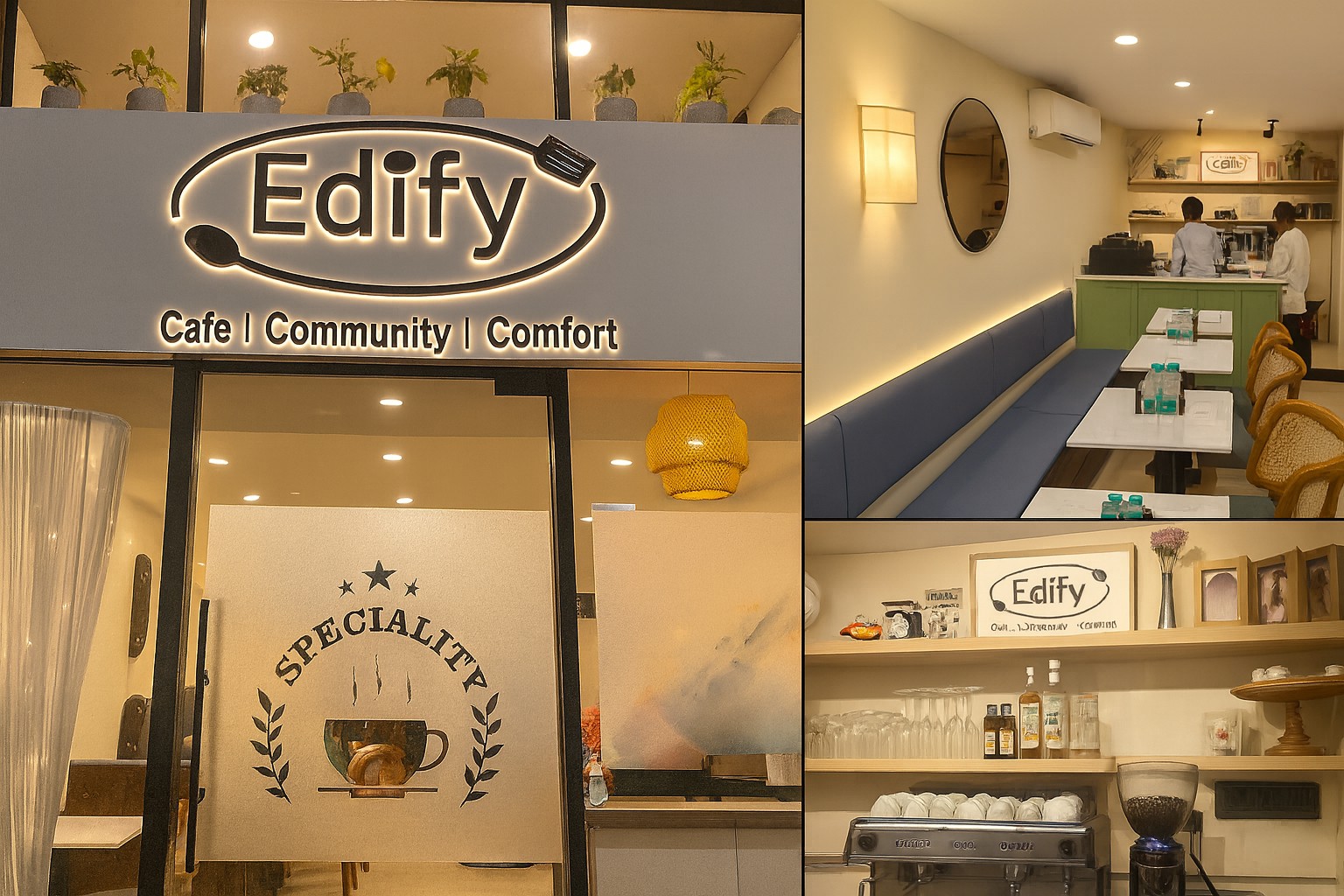 Cafe Edify Storefront
